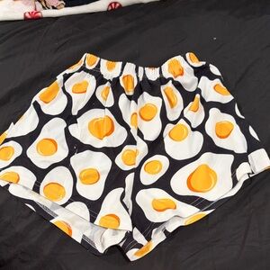 Egg pajama shorts